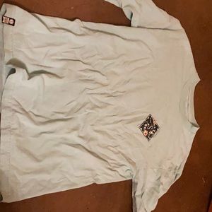 teal salty crew long sleeve t-shirt